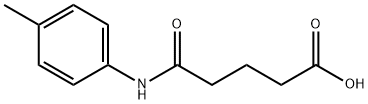 5-[(4-Methylphenyl)amino]-5-oxopentanoic acid Structure