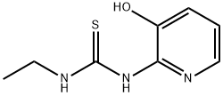 Thiourea, N-ethyl-N-(3-hydroxy-2-pyridinyl)- (9CI) Structure