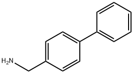 4-PHENYLBENZYLAMINE Structure