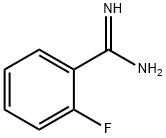 2-フルオロベンズアミジン 化学構造式