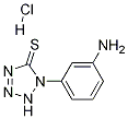 5H-Tetrazole-5-thione, 1-(3-aMinophenyl)-1,2-dihydro-, Monohydrochloride Struktur
