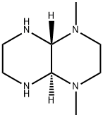 Pyrazino[2,3-b]pyrazine, decahydro-1,4-dimethyl-, trans- (9CI) Struktur