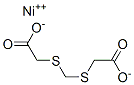 2,2'-[Methylenebis(thio)]bisacetic acid nickel(II) salt Struktur
