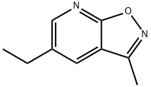 Isoxazolo[5,4-b]pyridine, 5-ethyl-3-methyl- (9CI) 化学構造式