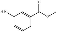 1,4-Cyclohexadiene-1-carboxylicacid,3-amino-,methylester(9CI) Struktur
