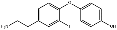 3-ヨードチロナミン 化学構造式
