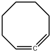 1,2-シクロオクタジエン 化学構造式