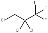 1,1,1-トリクロロ-3,3,3-トリフルオロプロパン 化学構造式