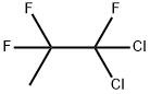 1,1-Dichloro-1,2,2-trifluoropropane Struktur