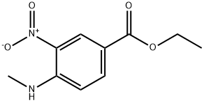 4-甲基氨基-3-硝基苯甲酸乙酯,71254-71-2,结构式