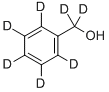 ベンジル-D7アルコール 化学構造式