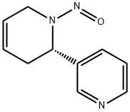 1-ニトロソ-1,2,3,6-テトラヒドロ-2,3'-ビピリジン 化学構造式