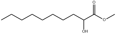 DL-2-HYDROXYDECANOIC ACID METHYL ESTER Structure