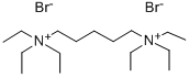 1,5-PENTANEETHONIUM DIBROMIDE Struktur