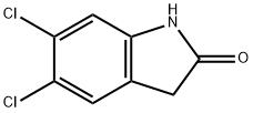 5,6-二氯吲哚-2-酮, 71293-59-9, 结构式