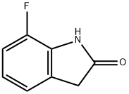 7-フルオロ-2-オキシインドール 化学構造式