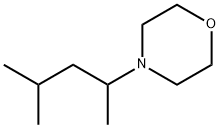 4-(1,3-Dimethylbutyl)morpholine Structure