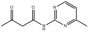N-(4-甲基嘧啶-2-基)-3-氧代丁酰胺 结构式
