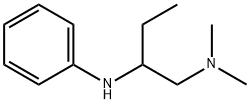 N,N-ジメチル-N'-フェニル-1,2-ブタンジアミン 化学構造式