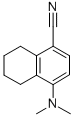 1-Naphthonitrile,4-dimethylamino-5,6,7,8-tetrahydro- Structure