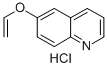 Quinoline, 6-(vinyloxy)-, hydrochloride Structure