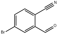 4-溴-2-甲酰基苯甲腈,713141-12-9,结构式