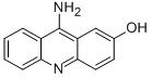 9-アミノ-2-ヒドロキシアクリジン 化学構造式