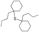 Butylcyclohexyl sulfide Struktur
