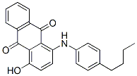 1-[(4-butylphenyl)amino]-4-hydroxyanthraquinone Structure