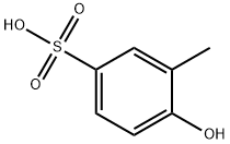 邻甲酚磺酸,7134-04-5,结构式