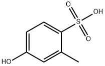4-Hydroxy-2-methylbenzenesulfonic acid Struktur