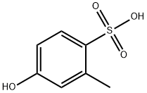 4-Hydroxy-2-methylbenzenesulfonic acid Structure