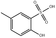 2-Hydroxy-5-methylbenzenesulfonic acid Structure