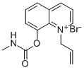 Quinolinium, 1-allyl-8-hydroxy-, bromide, methylcarbamate 结构式