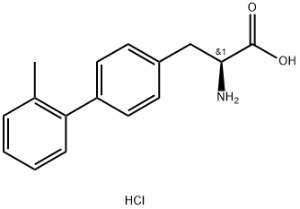 L-2-AMINO-3-(3'-METHYL-BIPHENYL-4-YL)-PROPIONIC ACID HCL Structure