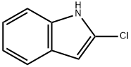 2-クロロ-1H-インドール 化学構造式