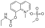 Quinolinium, 8-hydroxy-1-methyl-, methylsulfate, ethylcarbamate Structure