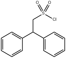 2,2-DIPHENYLETHANESULFONYL CHLORIDE Structure