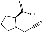 L-Proline, 1-(cyanomethyl)- (9CI) 结构式