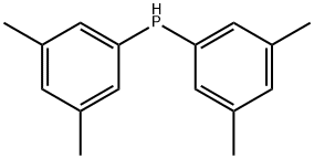 ビス(3,5-ジメチルフェニル)ホスフィン 化学構造式