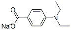 4-(Diethylamino)benzoic acid sodium salt Structure