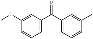 3-メトキシ-3'-メチルベンゾフェノン 化学構造式