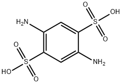 1,4-PHENYLENEDIAMINE-2,5-DISULFONIC ACID Struktur