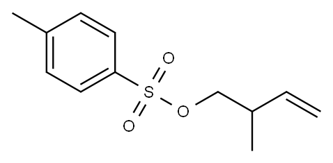 4-Methylbenzenesulfonic acid 2-methyl-3-butenyl ester 结构式