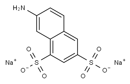7-aminonaphthalene-1,3-disulphonic acid, sodium salt,71411-80-8,结构式