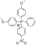 71412-17-4 bis(4-methoxyphenyl)(4-nitrophenyl)phenylphosphonium bromide