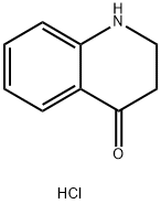 2,3-ジヒドロキノリン-4(1H)-オン・塩酸塩 化学構造式