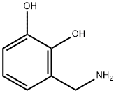 3-(aminomethyl)pyrocatechol Struktur