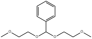 Benzaldehyde bis(2-methoxyethyl)acetal Structure