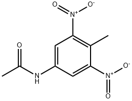 2,6-DINITRO-4-(ACETYL)AMINOTOLUENE Struktur